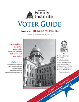 Online Voter Guide for Recent Updates Before You Cast Your Ballot