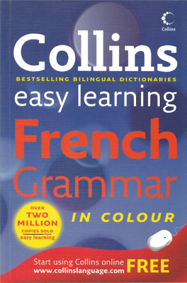 Collins Easy Learning French Grammar