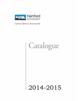 2014-2015 Catalogue 2014 – 2015