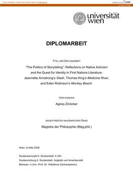 Diplomarbeit