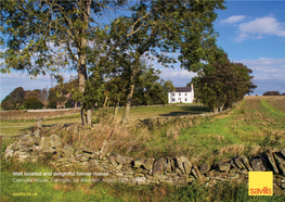 Well Located and Delightful Former Manse Carmyllie House, Carmyllie, by Arbroath, Angus, DD11 2RA Savills.Co.Uk