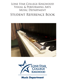 Music Student Handbook