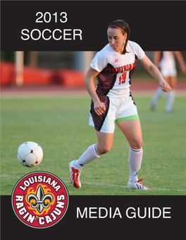 Media Guide 2013 Soccer