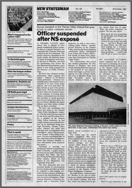 Officer Suspended After NS'expose