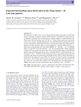 Expected Intermediate-Mass Black Holes in the Virgo Cluster – II. Late-Type Galaxies