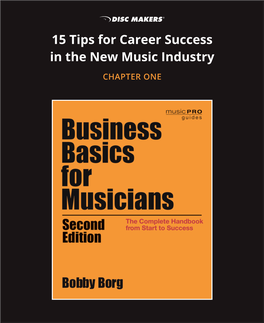 T 15 Tips for Career Success in the New Music Industry