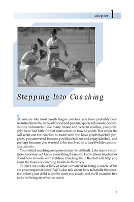 Stepping Into Coaching 3 Coach and a Parent, and Think About How Those Roles Relate to Each Other
