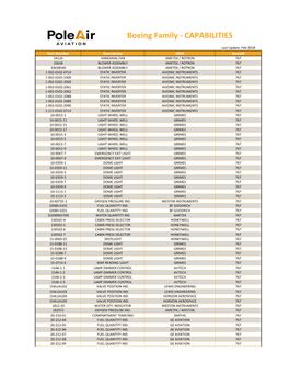 Boeing Family - CAPABILITIES