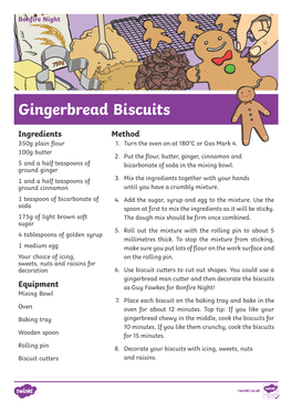 Gingerbread Biscuits