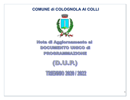 COMUNE Di COLOGNOLA AI COLLI