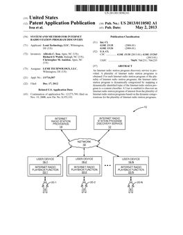 (19) United States (12) Patent Application Publication (10) Pub