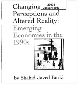 Perceptions and Altered Reality: (© 2000 the International Bank for Reconstruction and Development / the WORLD BANK 1818 H Street, N.W