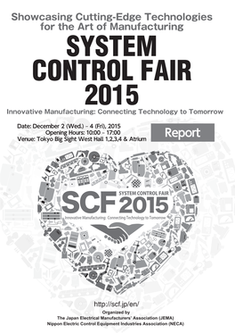 SYSTEM CONTROL FAIR 2015 R E P O R T