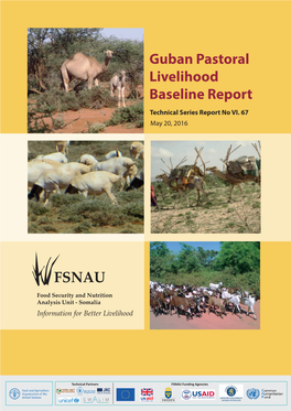 Guban Pastoral Livelihood Baseline Report