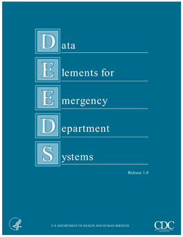 Ata Lements for Mergency Epartment Ystems