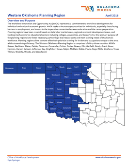 Western Oklahoma Planning Region