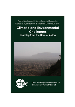 Climatic and Environmental Challenges: Learning from the Horn of Africa