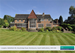 Longdon, Battlefield Hill, Stourbridge Road, Wombourne, South Staffordshire, WV5