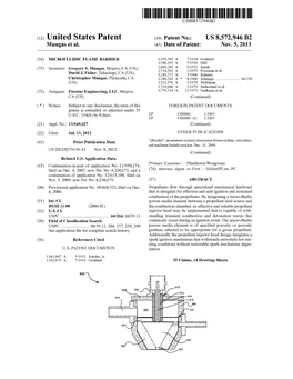 United States Patent (1O) Patent No.: �US 8,572,946 B2 Mungas Et Al