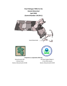 Final Pathogen TMDL for the Islands Watershed, April 2020 (Control