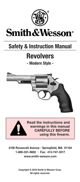 S&W Revolvers Manual