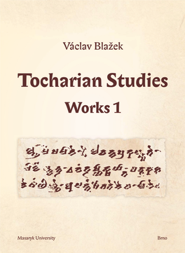 Tocharian Studies