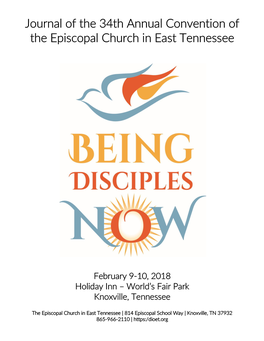 Journal of the 34Th Annual Convention of the Episcopal Church in East Tennessee
