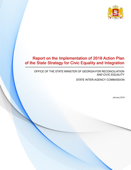 Report on the Implementation of 2018 Action Plan of the State Strategy for Civic Equality and Integration