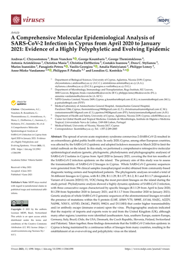 A Comprehensive Molecular Epidemiological Analysis Of