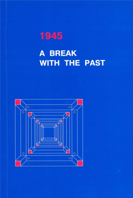 1945 – PRELOM S PRETEKLOSTJO Zgodovina Srednjeevropskih Držav Ob Koncu Druge Svetovne Vojne