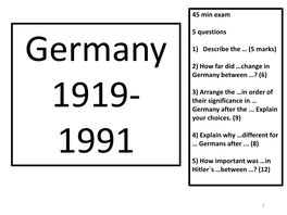 Change in Germany Between …? (6)