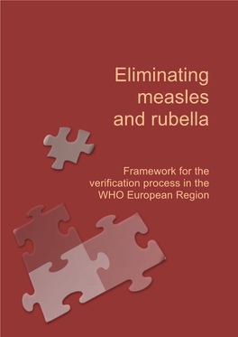 Eliminating Measles and Rubella