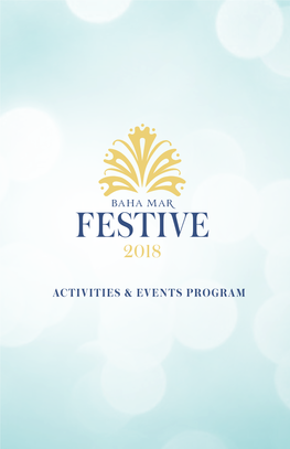 Activities & Events Program