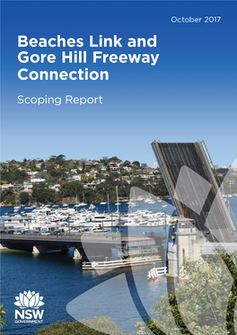 Beaches Link and Gore Hill Freeway Connection Scoping Report BLANK PAGE Document Controls