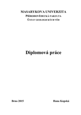 Diplomová Práce