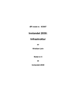 Innlandet 2030