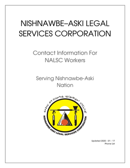 Nishnawbe–Aski Legal Services Corporation