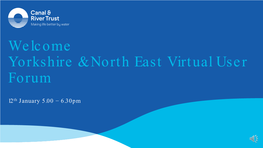 Yorkshire & North East Virtual User Forum