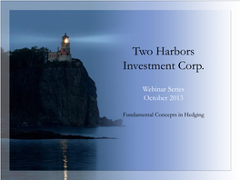 Two Harbors Investment Corp