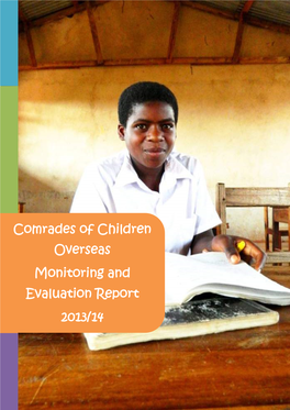 Comrades of Children Overseas Monitoring and Evaluation Report 2013/14