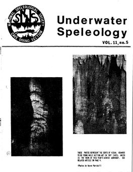 Underwater Speleology