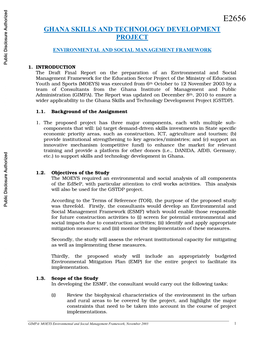 World Bank Document