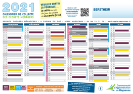 Calendrier 2021 OM Berstheim