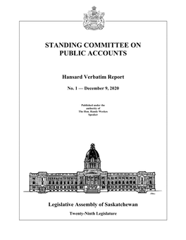 December 9, 2020 Public Accounts Committee 3