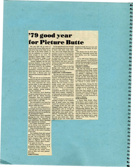979 Good Year for Picture Butte