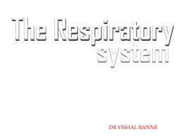 The Respiratory System