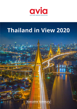 Thailand in View 2020