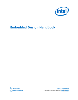 Embedded Design Handbook