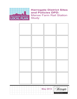 Manse Farm Rail Station Study