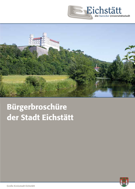 Bürgerbroschüre Der Stadt Eichstätt